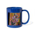 AtrixU High Cat Coffee Mug - royal blue