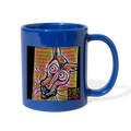 AtrixU High Cat Coffee Mug - royal blue