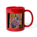 AtrixU High Cat Coffee Mug - red