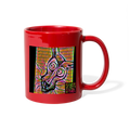 AtrixU High Cat Coffee Mug - red