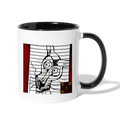 AtrixU High Cat Coffee Mug - white/black