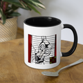 AtrixU High Cat Coffee Mug - white/black