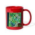 AtrixU High Cat Coffee Mug - red