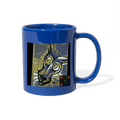 AtrixU High Cat Coffee Mug - royal blue