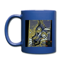 AtrixU High Cat Coffee Mug - royal blue