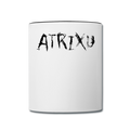 ATRIXU BLACK & WHITE COLLECTION COFFEE MUG - white/black