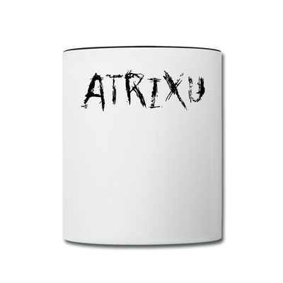 ATRIXU BLACK & WHITE COLLECTION COFFEE MUG - white/black