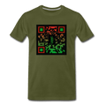 QR CODE ATRIXU COLLECTION MEN'S - olive green