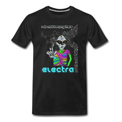 I DO NOT BELONG HERE - ELECTRA - black